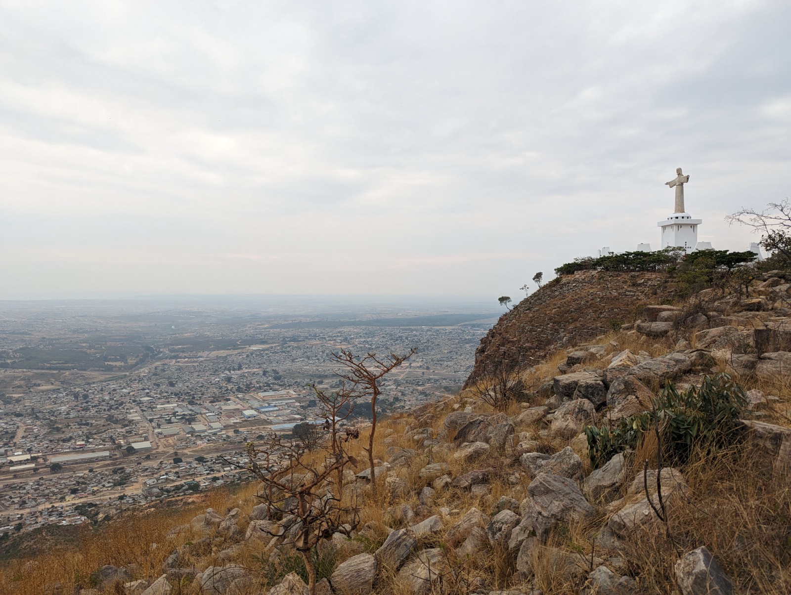 Cristo Rei statue overlooking Lubango in Huíla, Angola