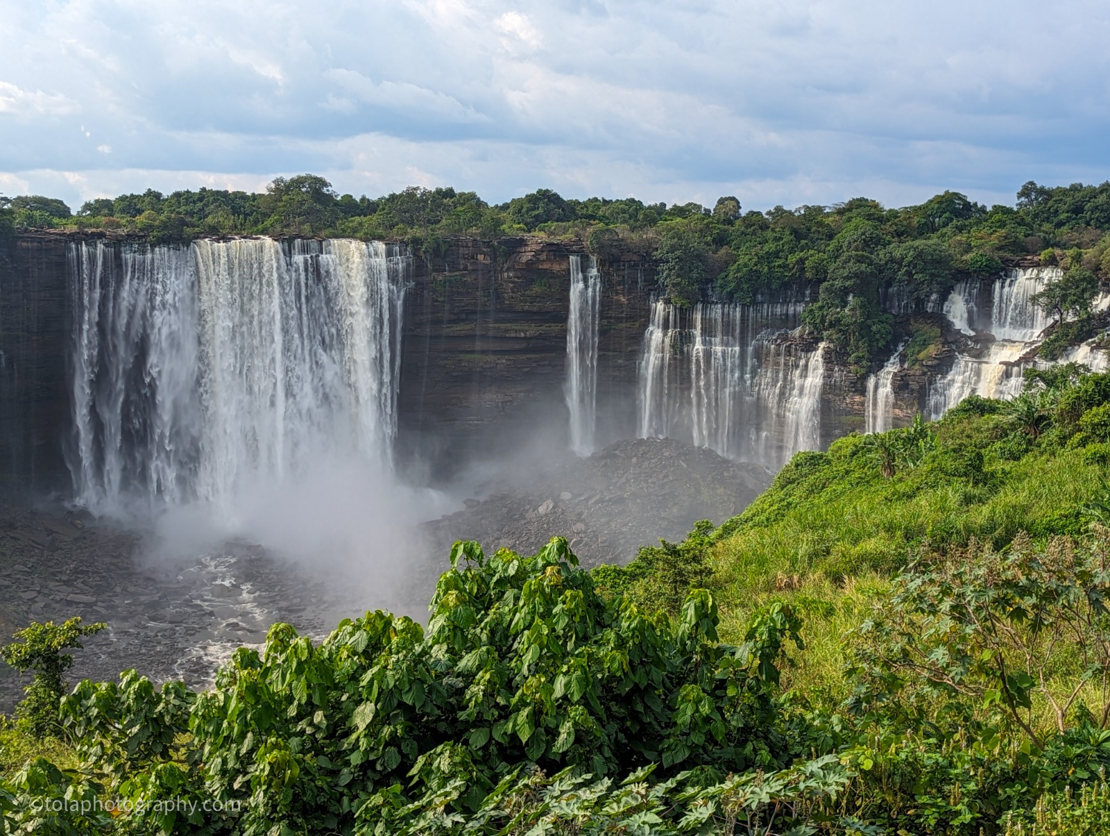 Calandula Falls in Malanje, Angola