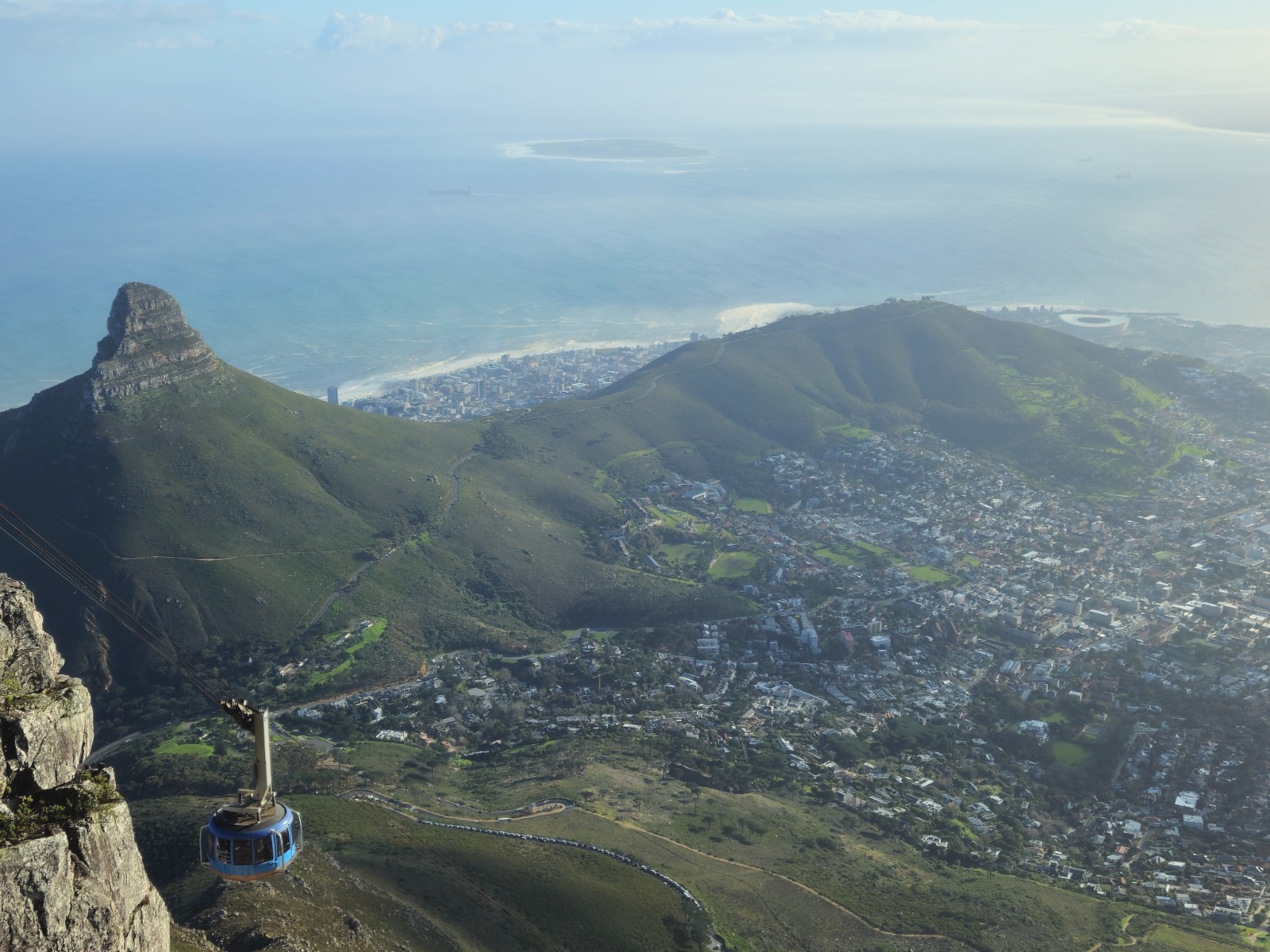 View of Cape Town from Table Mountain