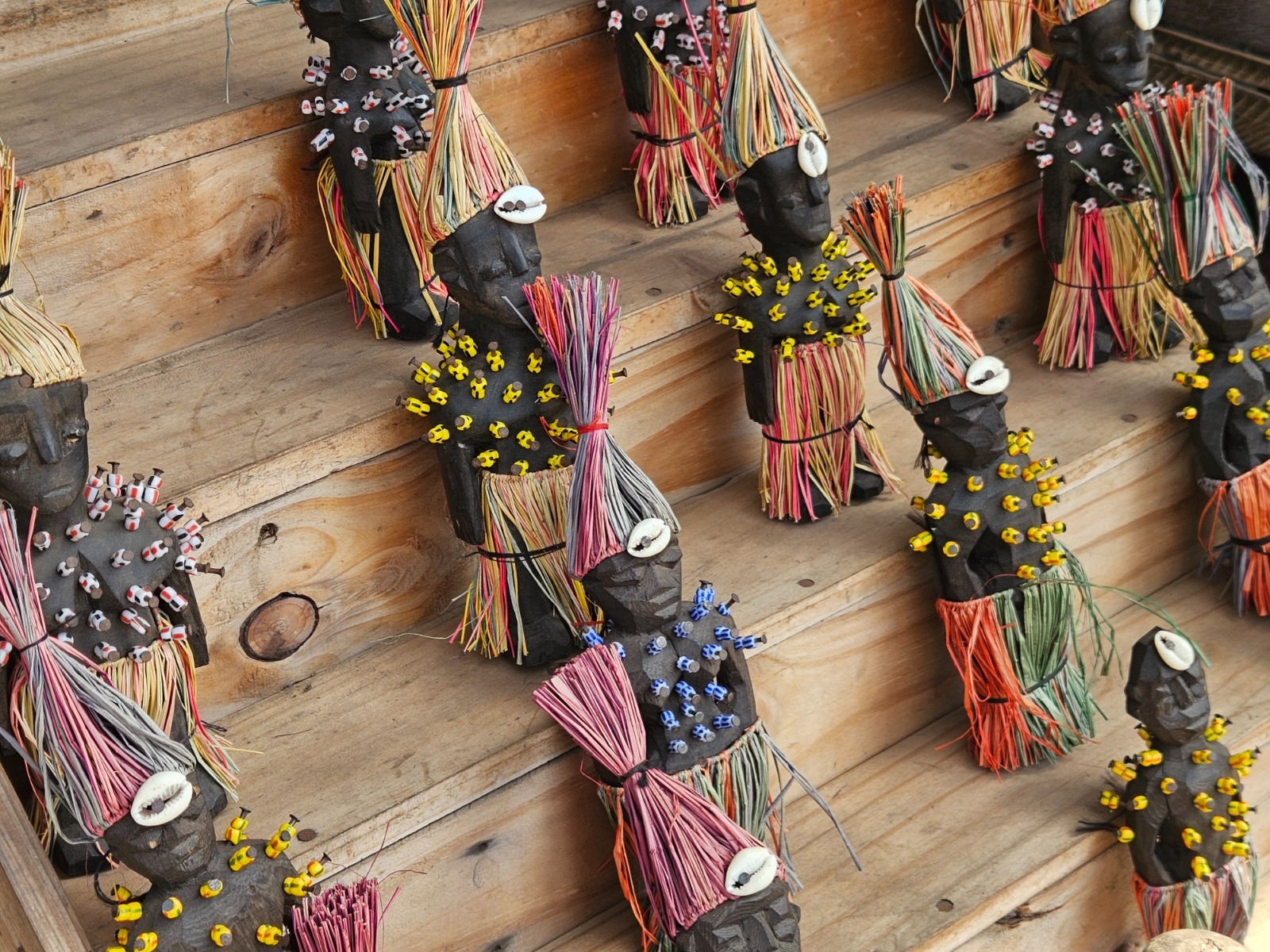 Voodoo objects at Akodessawa Fetish Market in Lomé