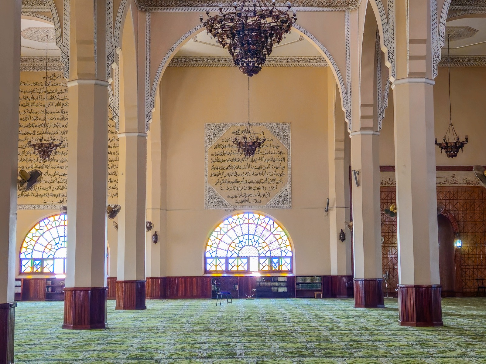 Ceiling inside Uganda National Mosque in Kampala